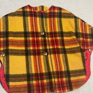 Vintage wool plaid jacket